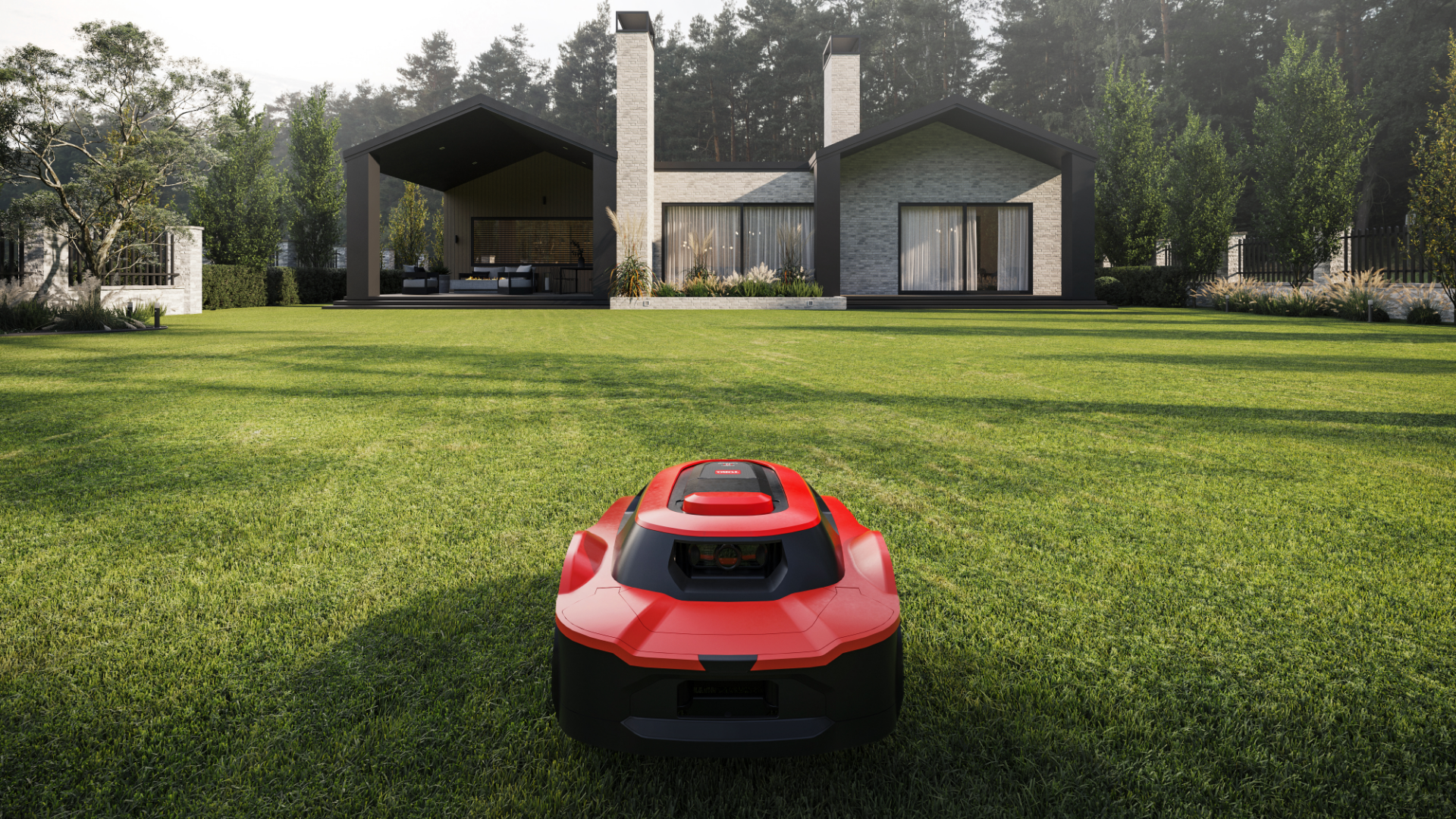 Robotic Mower Rendering 1