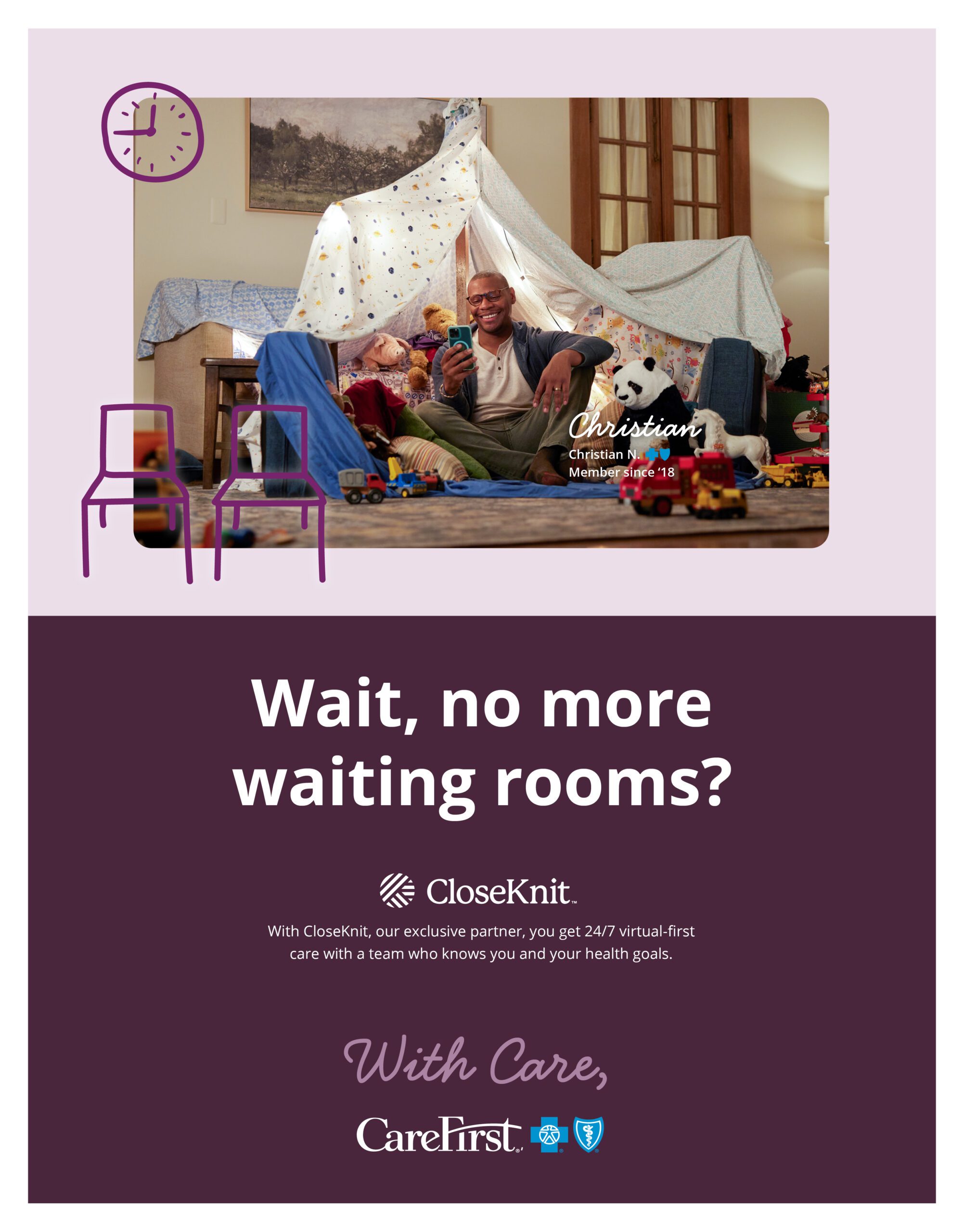 CareFirst With Care Print Ad 2