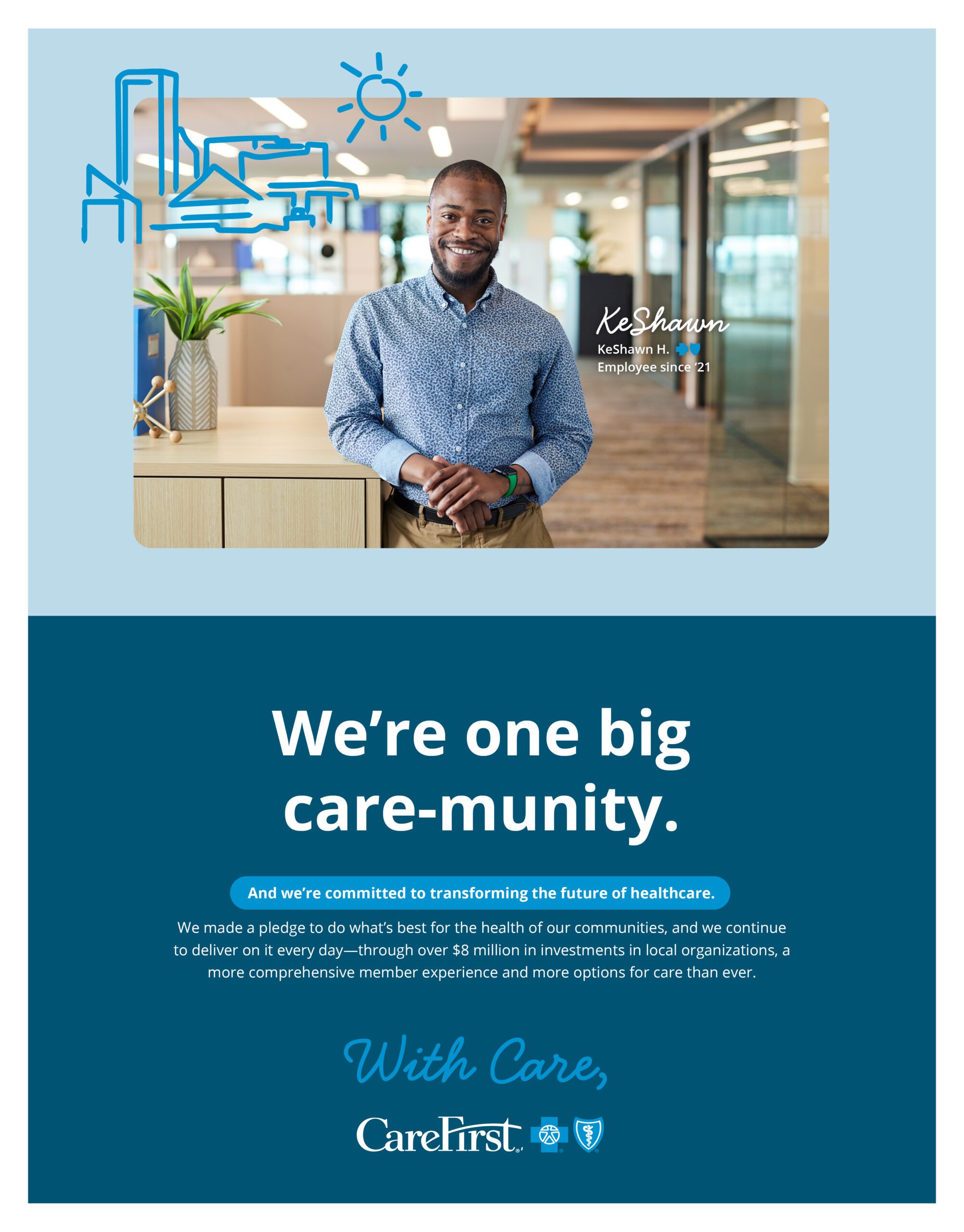 CareFirst With Care Print Ad 4