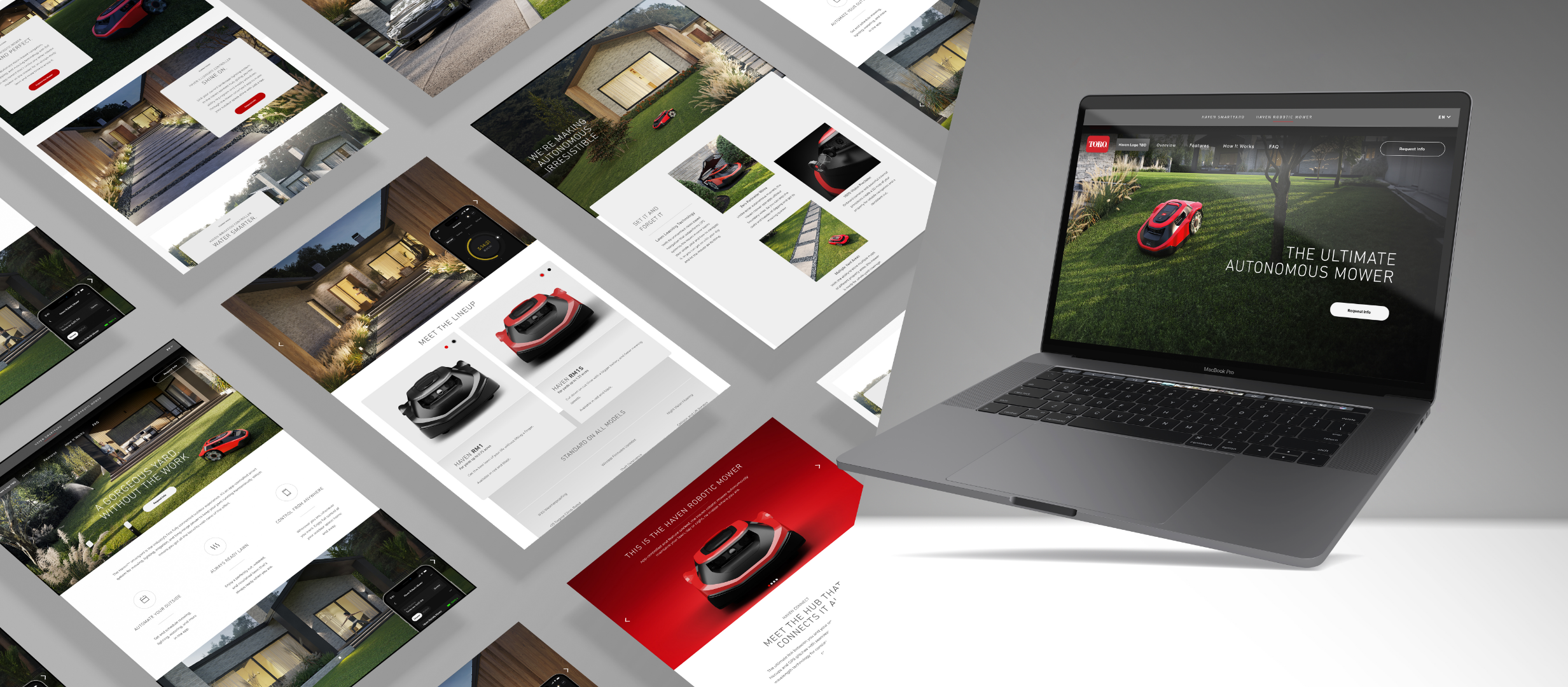 Toro Smartyard Website Design