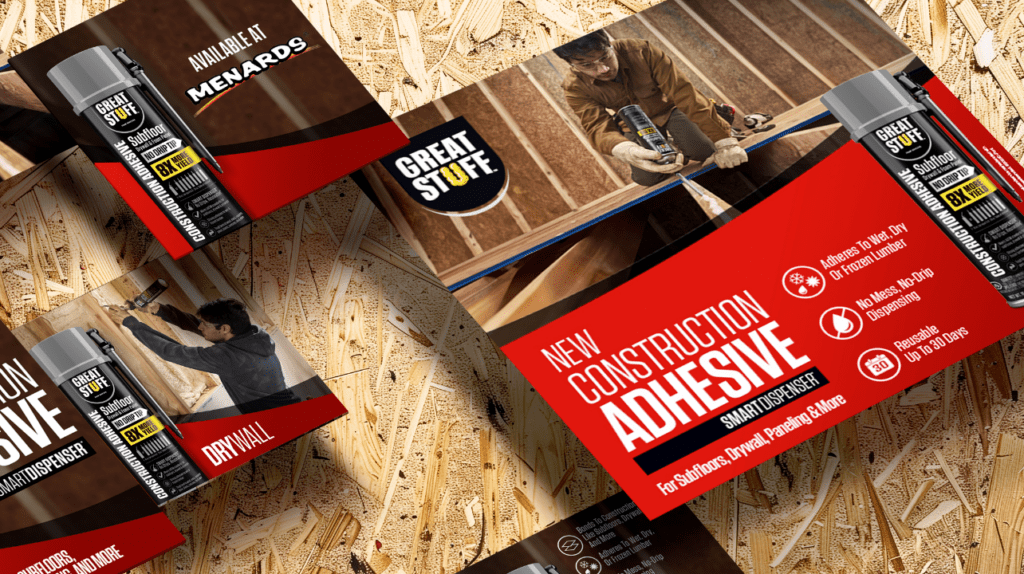 Product Launch: Great Stuff Construction Adhesive with Smart Dispenser™