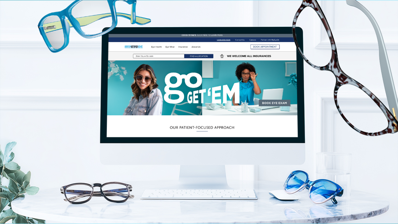 MyEyeDr Website