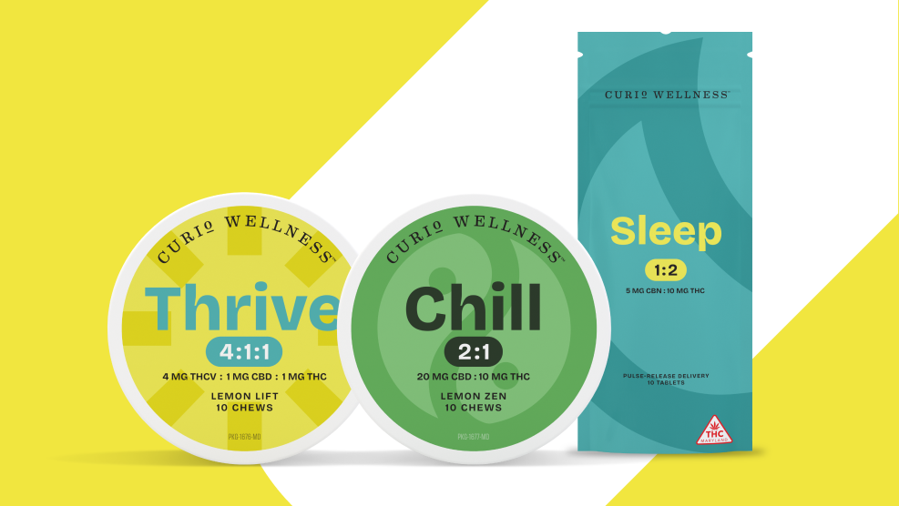 Curio Brand Refresh Packaging