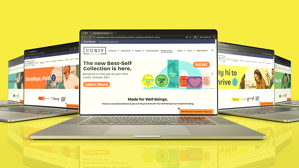 Curio Brand Refresh Website
